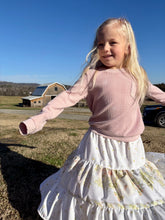 Load image into Gallery viewer, GIRL’S Enchanted Quilted Maxi Skirt