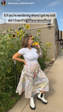 Load image into Gallery viewer, Enchanted Quilted Maxi Skirt