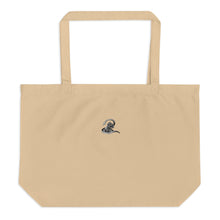 Load image into Gallery viewer, Embroidered Logo Organic Tote (XL)