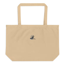 Load image into Gallery viewer, Embroidered Logo Organic Tote (XL)
